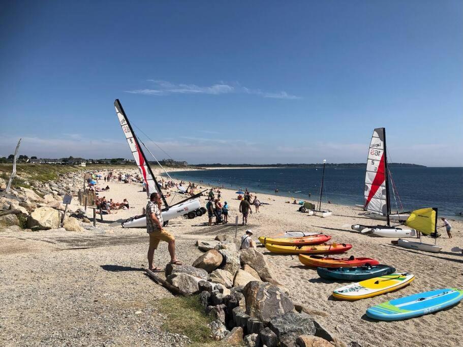 Apt 4 Pers. Vue Mer Plein Sud Arzon Bagian luar foto